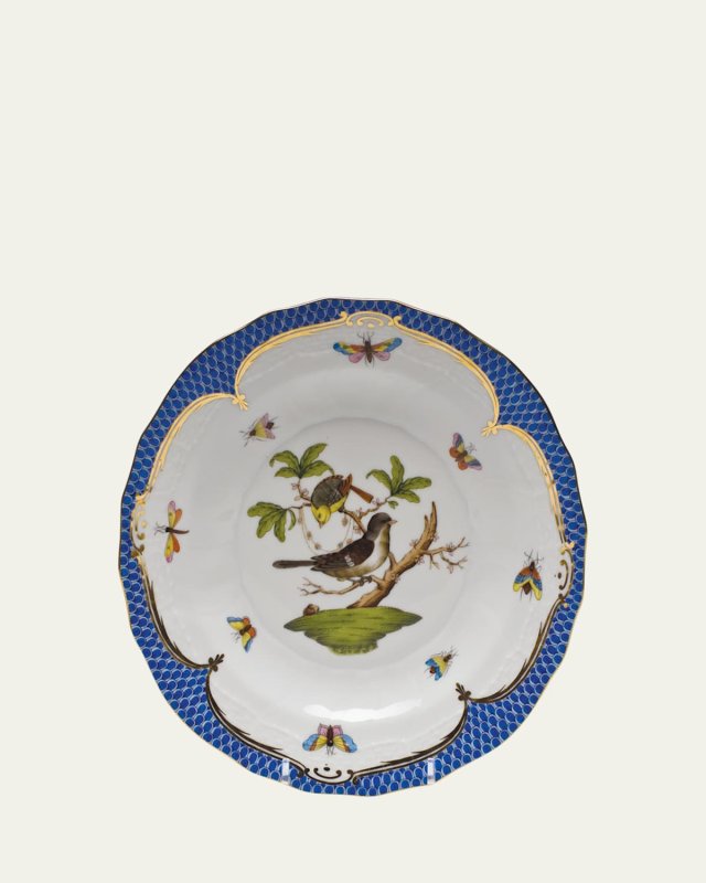 Rothschild Blue Motif 01 Dessert Plate